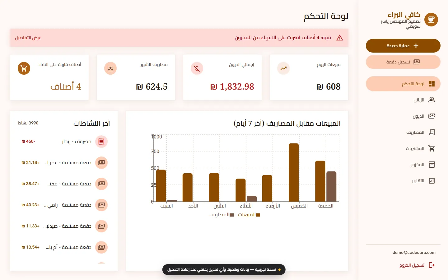 كافيه البراء